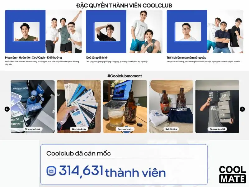 Trở thành hội viên Coolclub ngay hôm nay