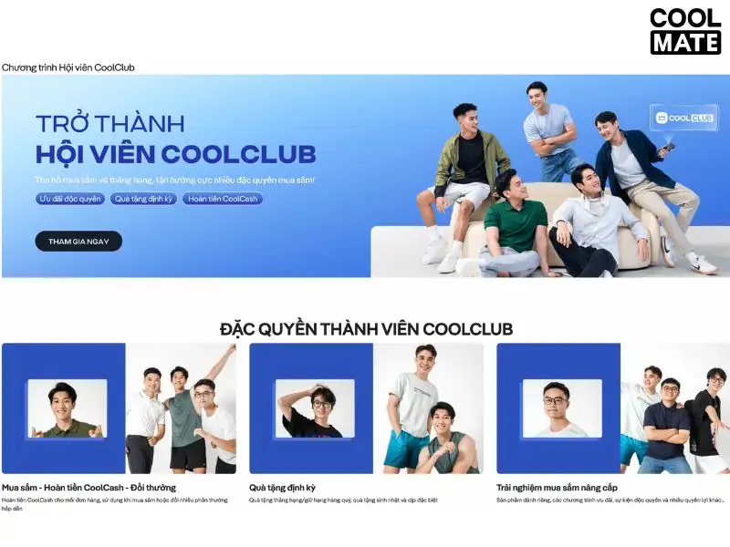 Ưu đãi chương trình Coolclub