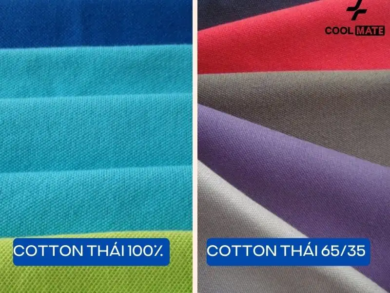 Có rất nhiều loại vải cotton thái khác nhau