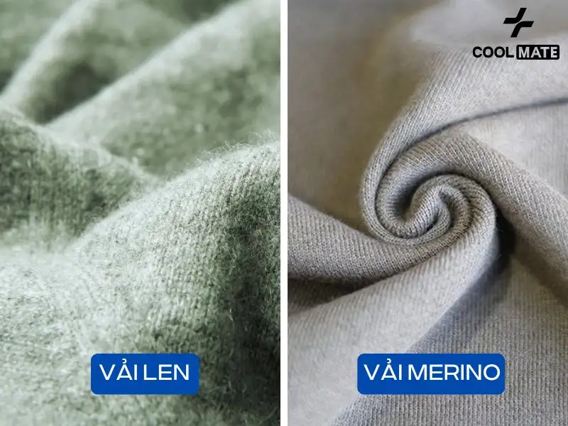 Sự khác nhau giữa vải len và vải merino