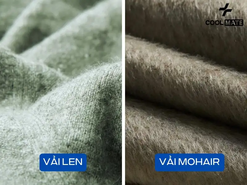  Sự khác nhau giữa vải len và vải mohair