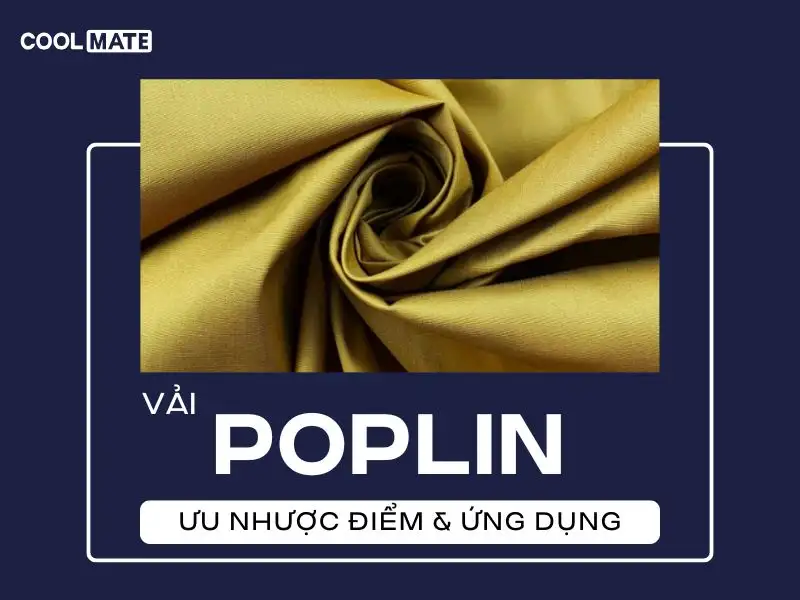 Vải poplin là vải gì?