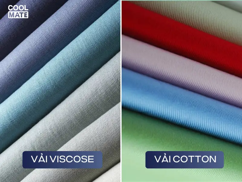 Viscose thường được dùng cho các trang phục nhẹ nhàng, thanh lịch như váy, đầm, áo sơ mi vì có độ bóng và mềm mại hơn