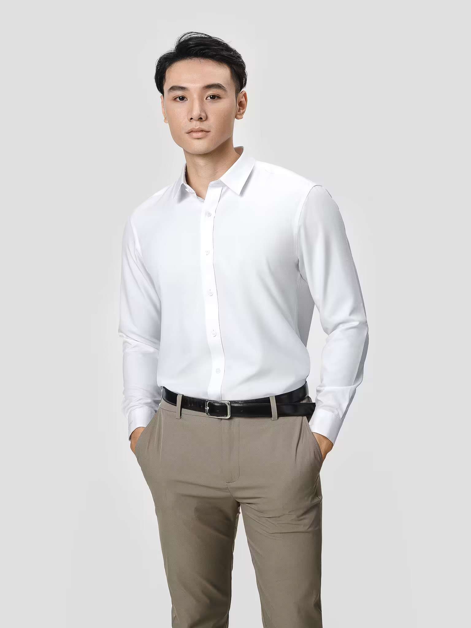 Áo sơ mi trắng nam