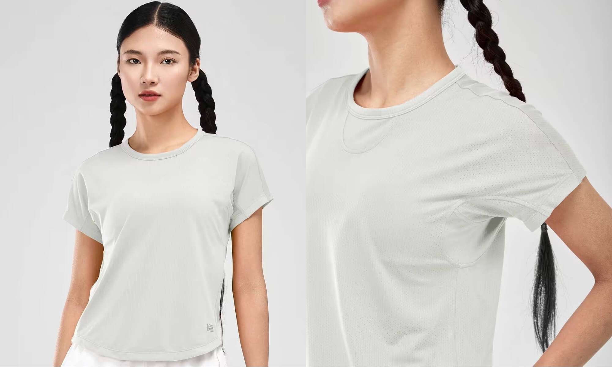 Áo thể thao nữ co giãn Slim Tee -Co giãn linh hoạt, thấm hút nhanh, tôn dáng tự nhiên