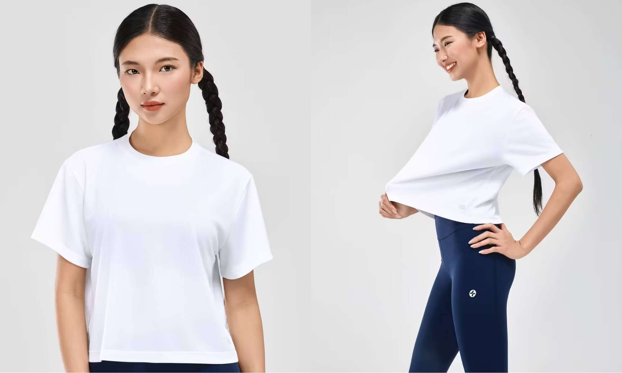Áo thể thao nữ Essential Cropped Tee - Siêu nhẹ, thoáng mát, thoải mái vận động