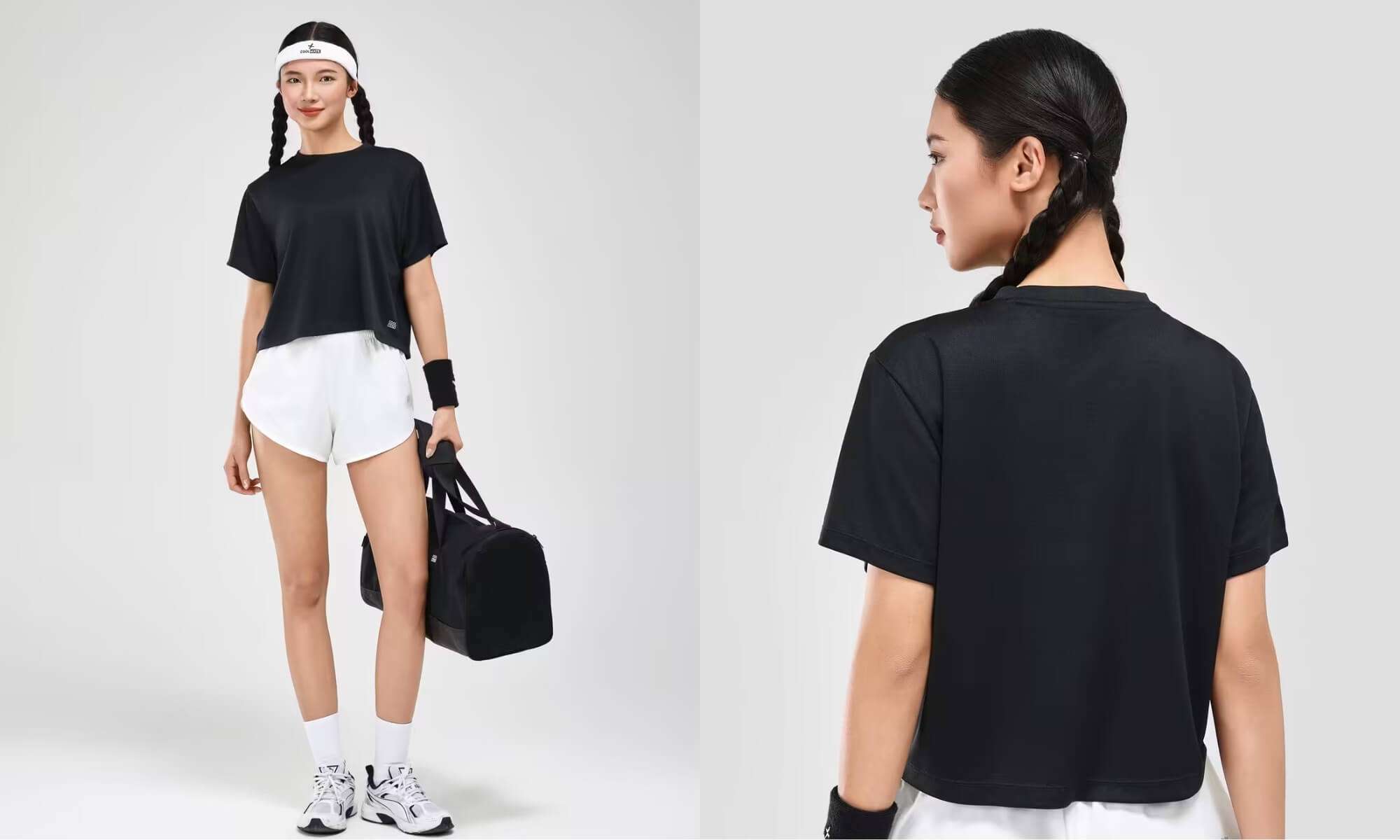 Áo thể thao nữ Essential Cropped Tee - Thoáng khí vượt trội, lý tưởng cho Yoga và tập luyện