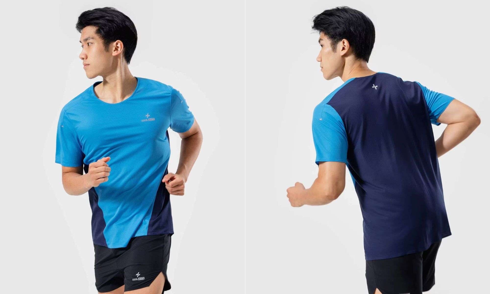 Áo thun chạy bộ không đường may CoolFast