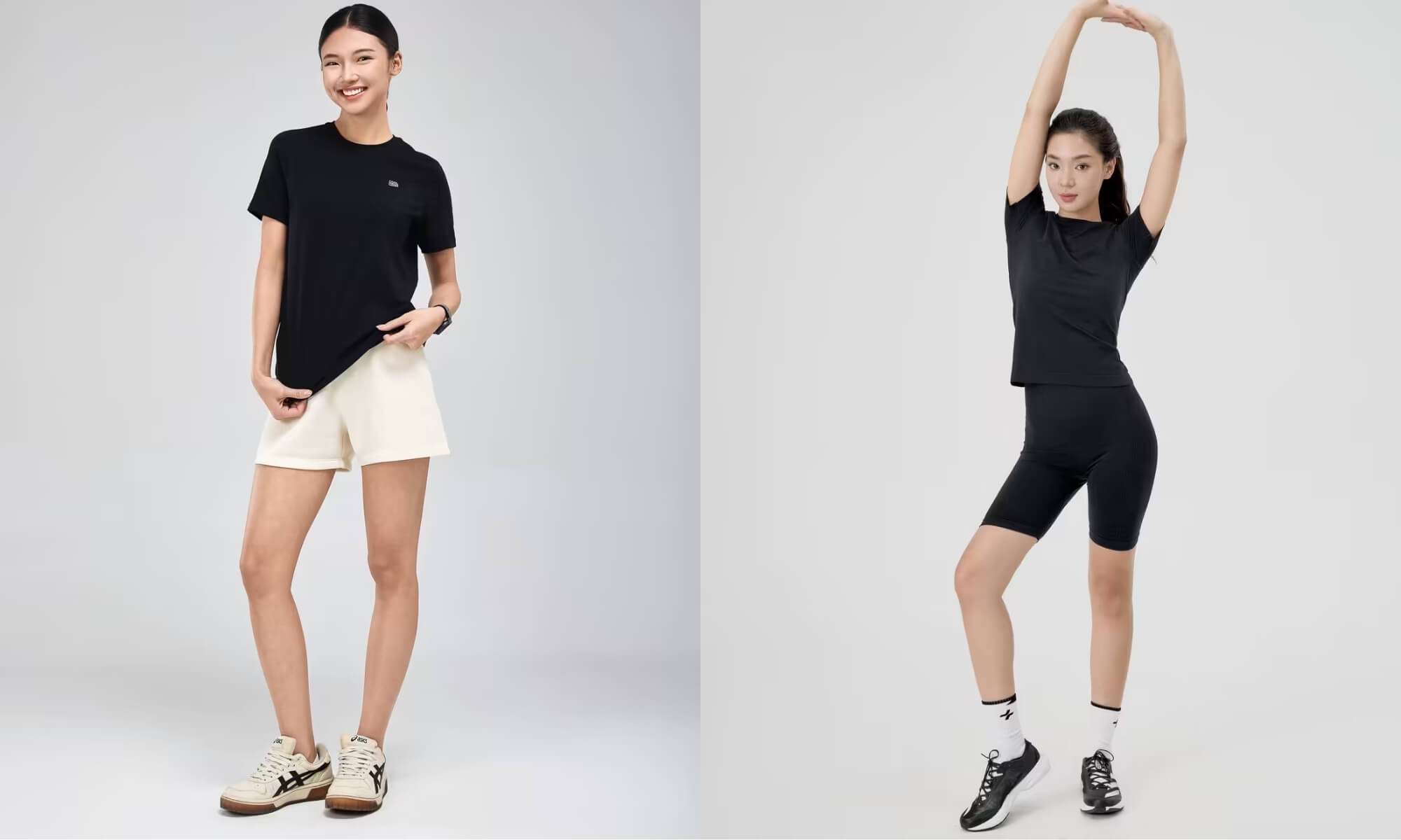 Áo thun đen nữ từ Coolmate cơ bản nhưng vẫn thời trang và thoải mái tối đa