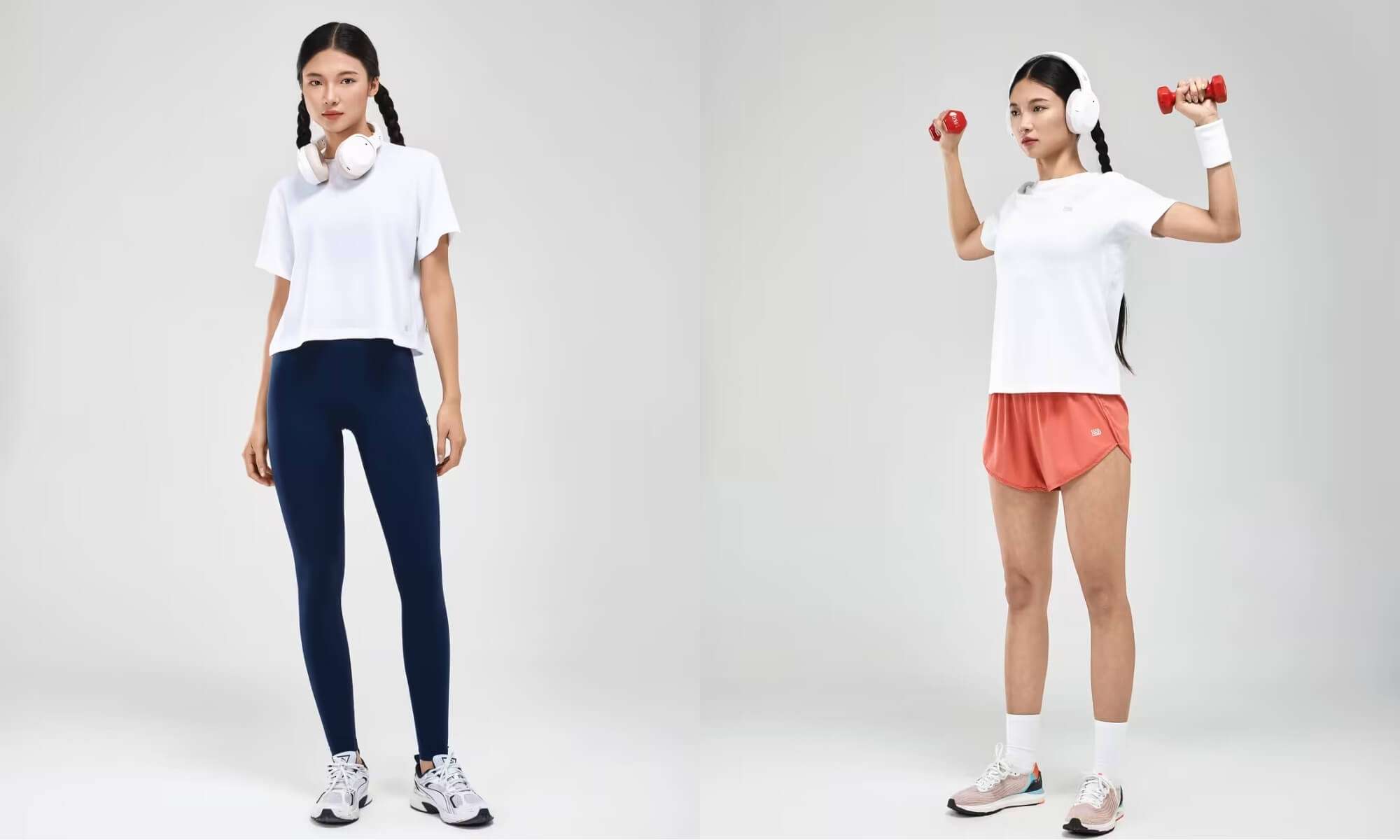 Bí quyết phối đồ cùng áo thun trắng trơn nữ cao cấp từ Coolmate