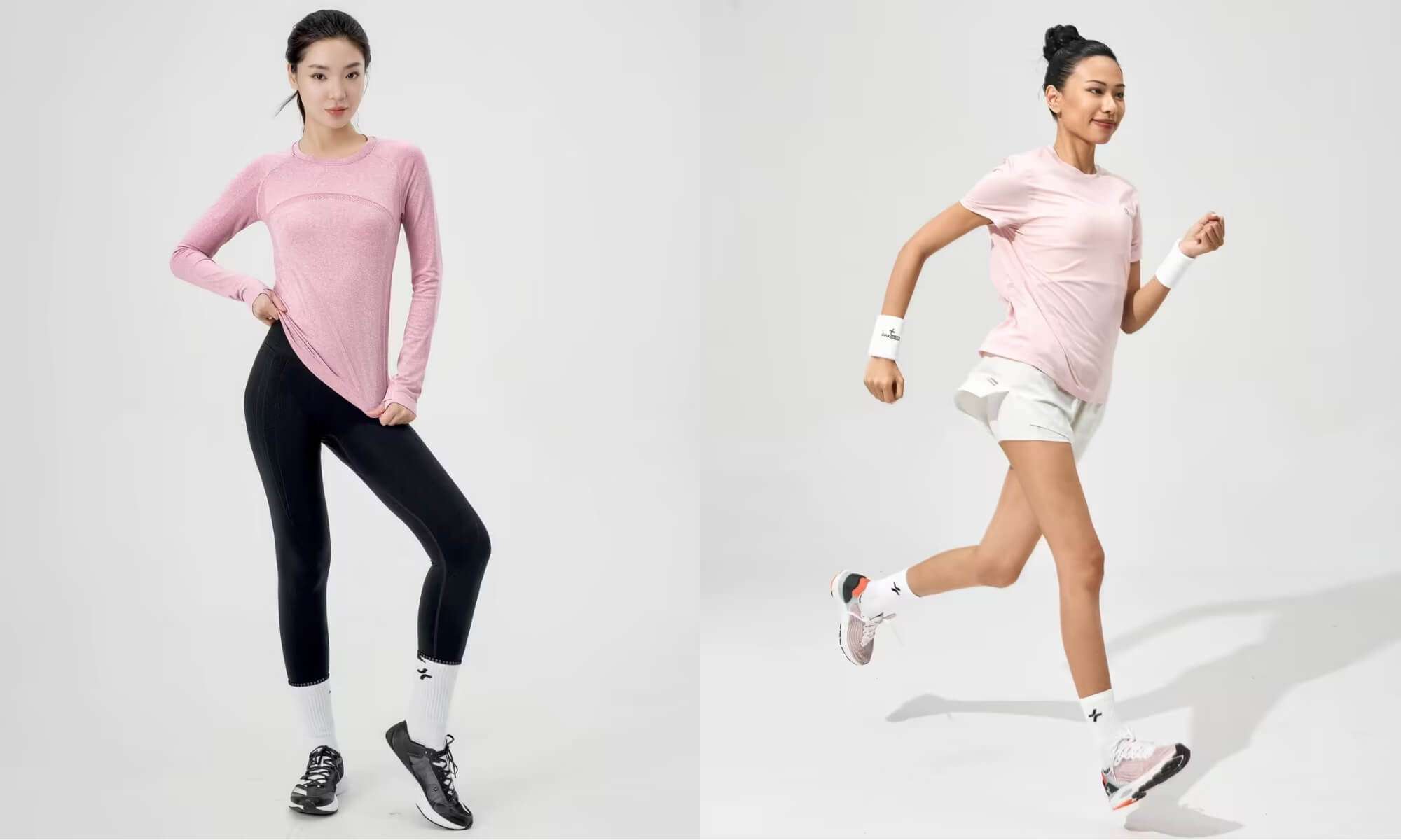 Tshirt chạy bộ nữ Graphic Rainbow - &nbsp;Màu gradient Rainbow năng động, tràn đầy sức sống