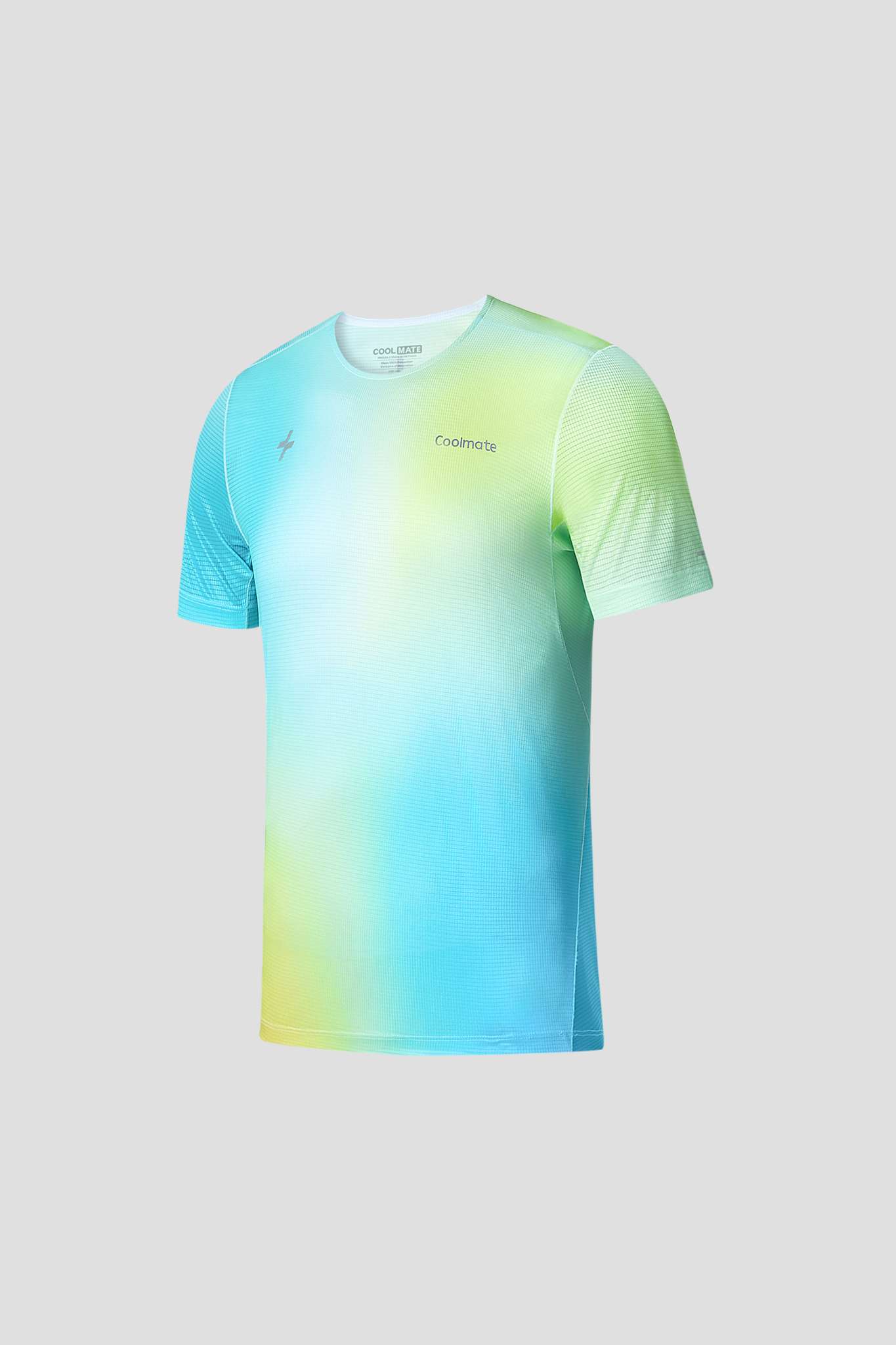 Tshirt chạy bộ graphic Blue Gradient