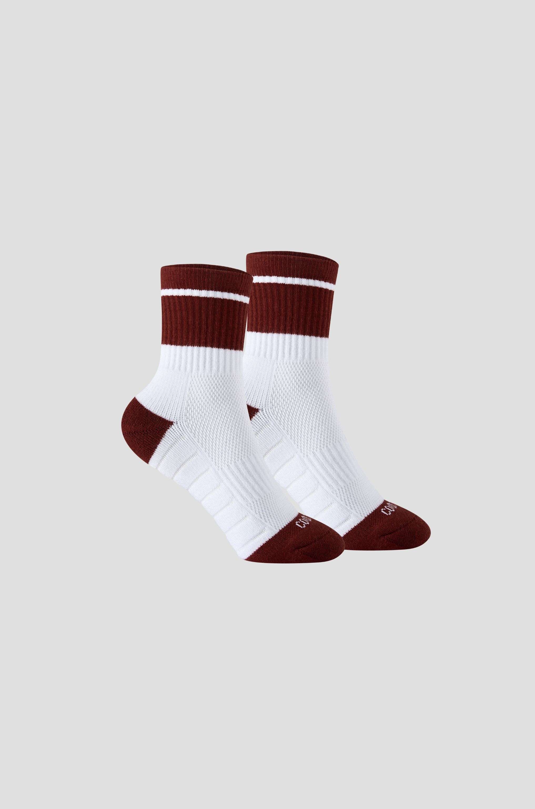 Tất Pickleball Cổ Trung Colorblock Crew