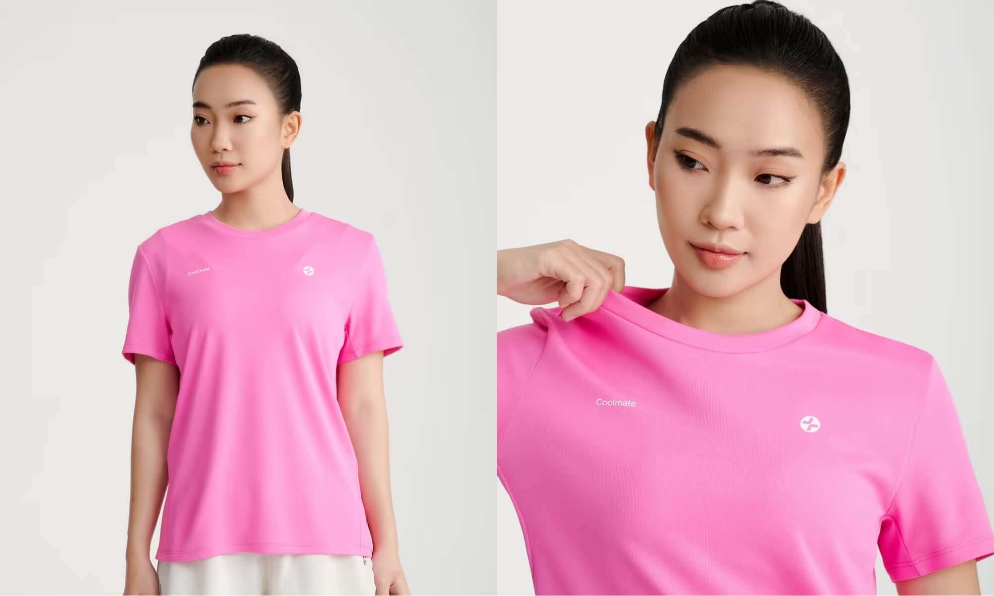 Tshirt thể thao nữ Coolmate basic - Thoải mái, thoáng khí, thấm hút và khô nhanh
