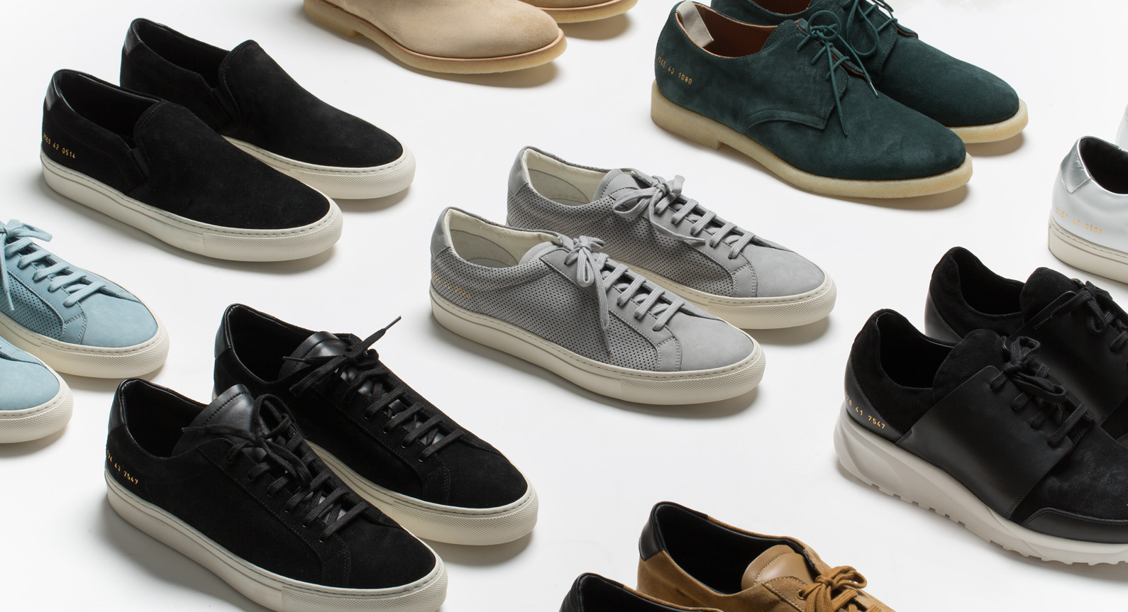 Giày common projects giày tối giản