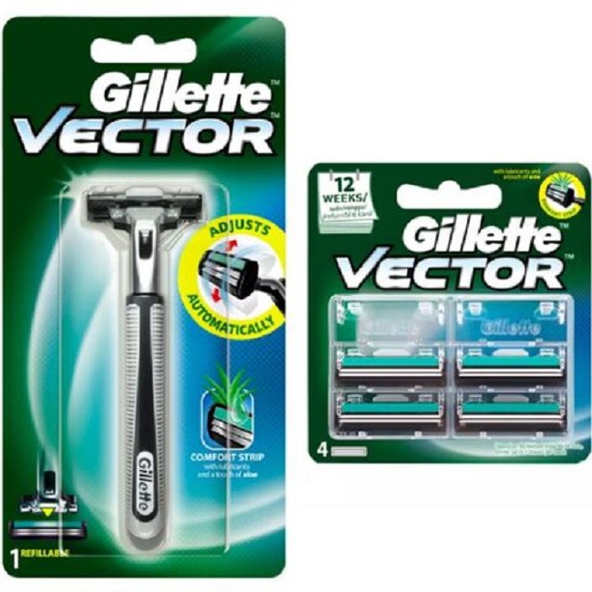 Dao cạo râu Gillette Vector Razor