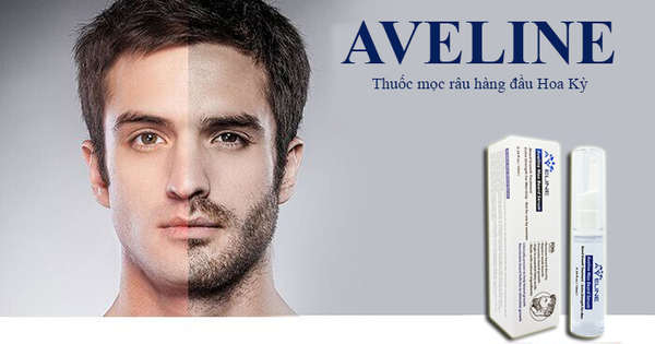 Thuốc mọc râu thương hiệu Aveline là sản phẩm kích thích mọc râu đến từ Mỹ