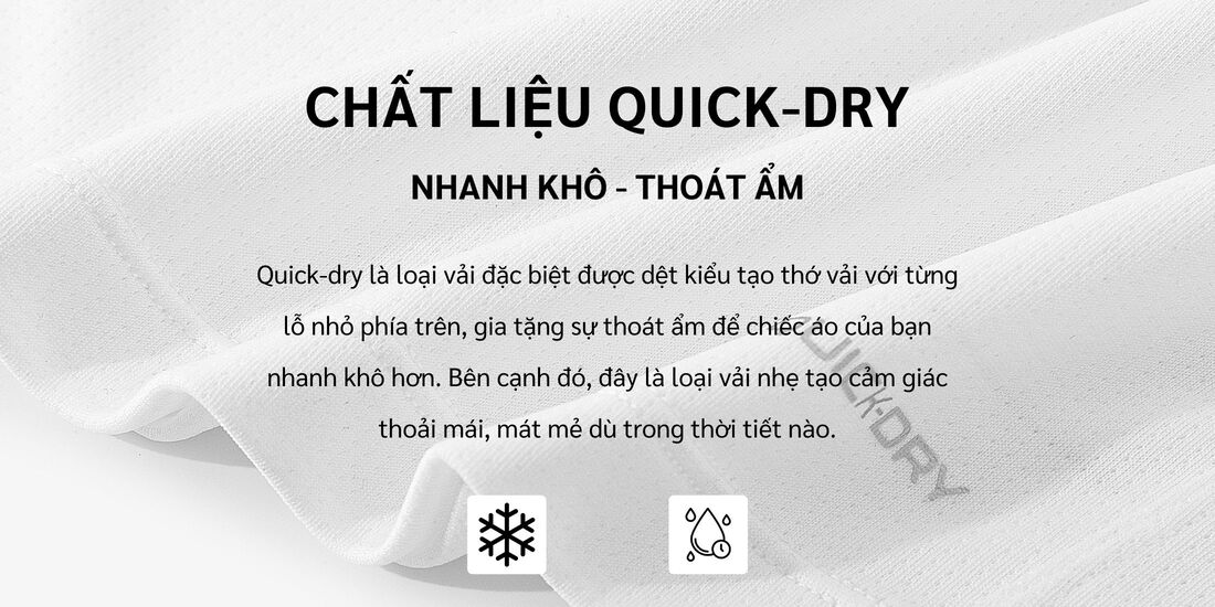 Áo sát nách thể thao nam Dri-Breathe thoáng mát tối đa