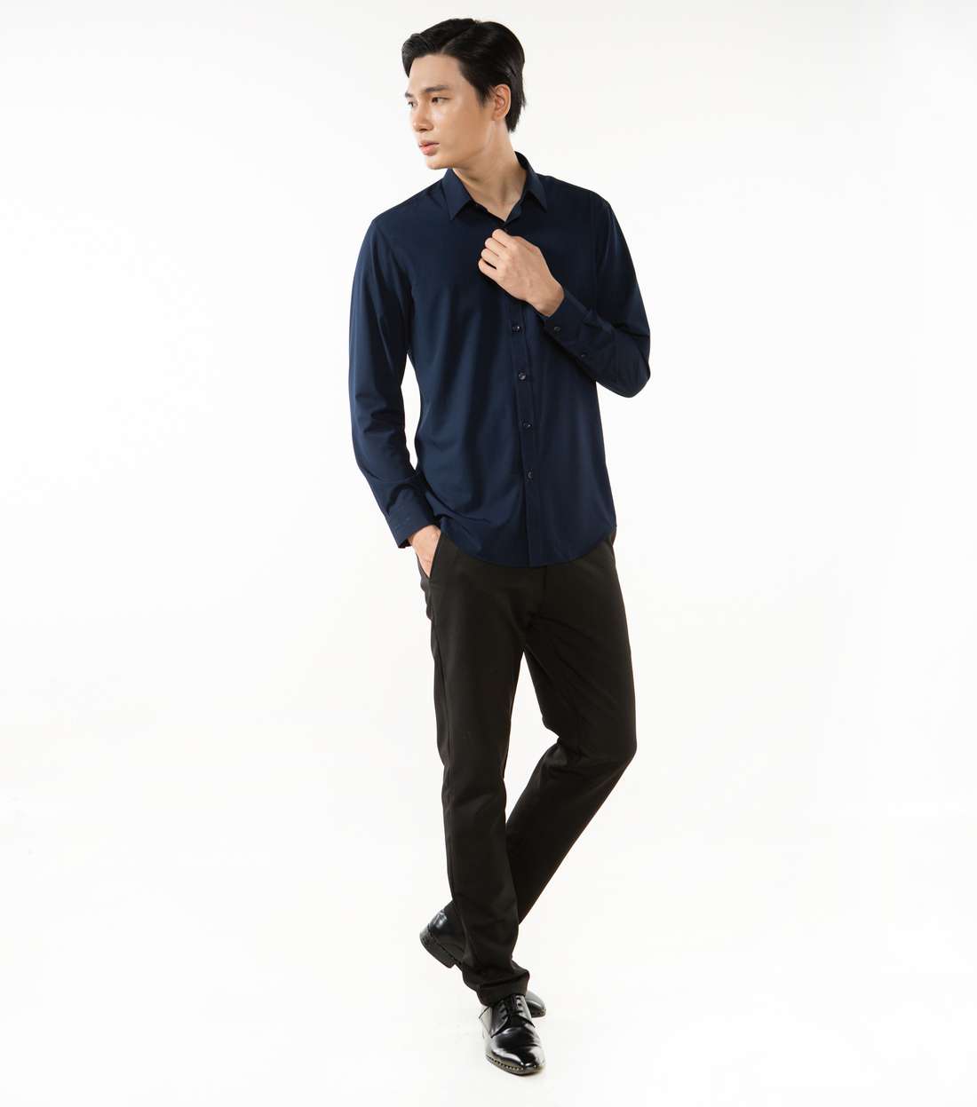 áo- sơ- mi- nam- dài- tay- Bamboo- Ex-Soft- kháng -khuẩn