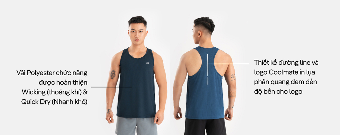 Áo- Tank -top- thể -thao- nam- thoáng- khí