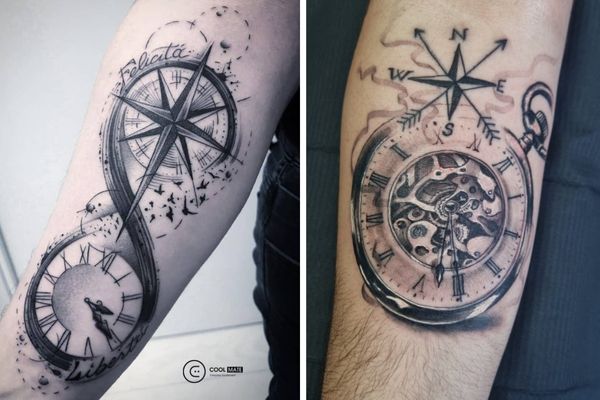Ý Nghĩa Hình Xăm La Bàn  Nghệ Thuật Xăm Hình  Notaati Tattoo