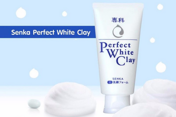Senka Perfect White Clay - Kem rửa mặt được đặc chế với công thức đặc biệt