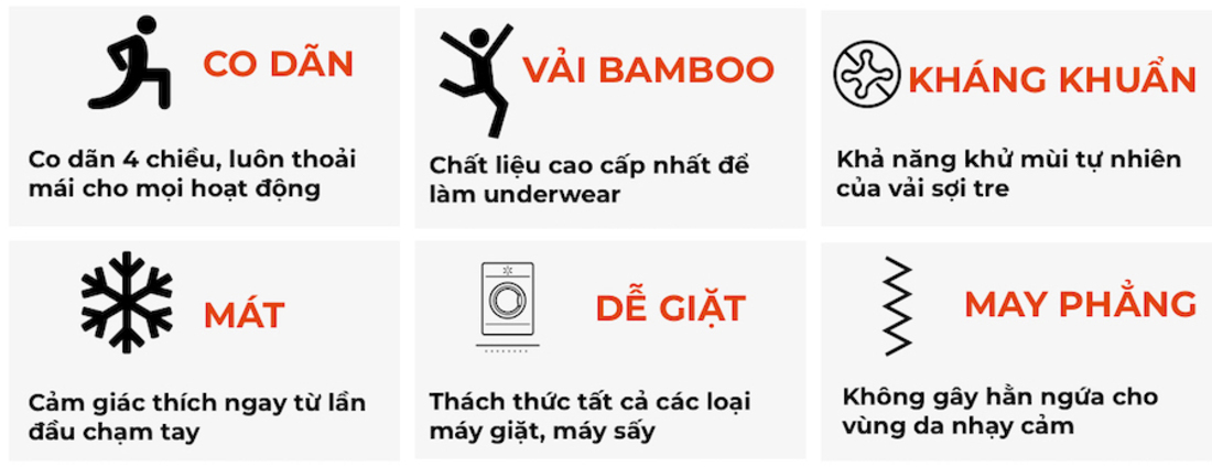 quần -lót -nam- Brief- Bamboo- kháng- khuẩn