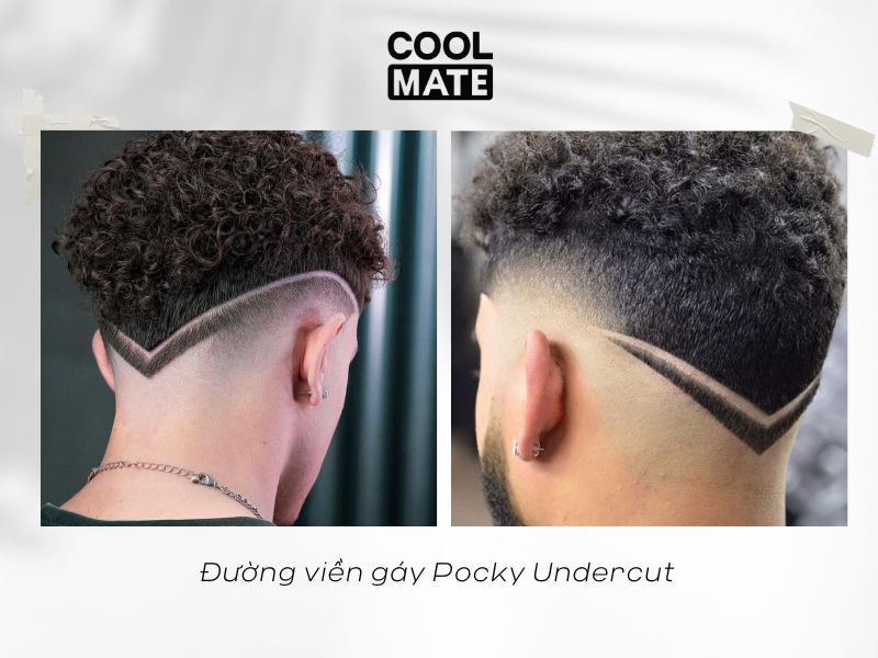 Đường viền gáy Pocky Undercut 