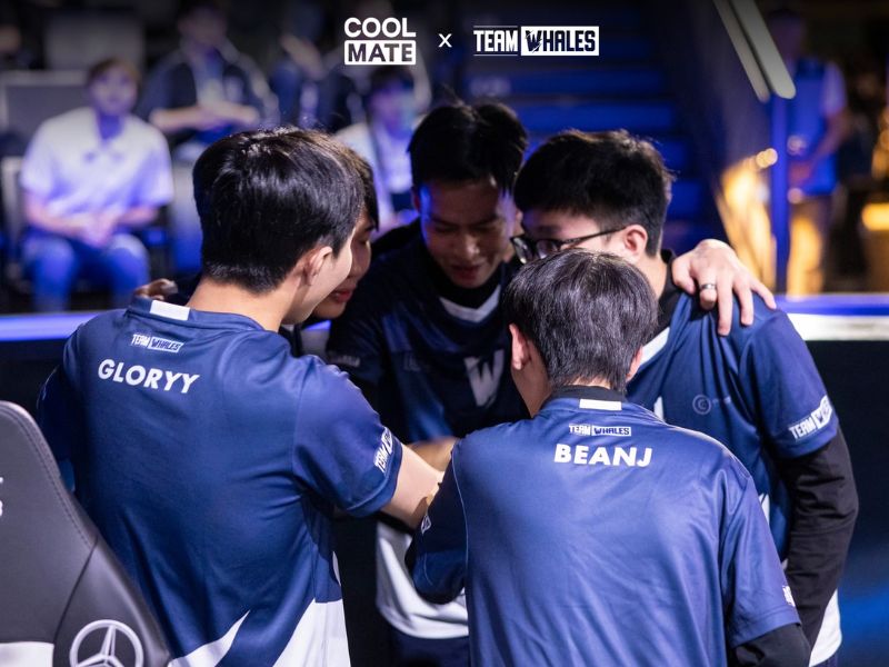 Team Whales được nhắc tên nhiều hơn sau cú lội ngược dòng ở CKTG 2023