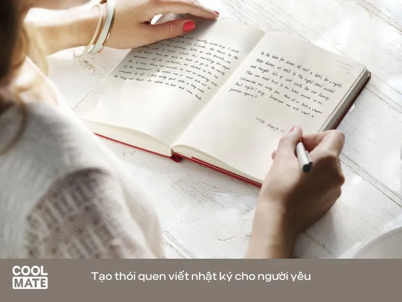 Tạo Thói Quen Viết Nhật Ký cho người yêu