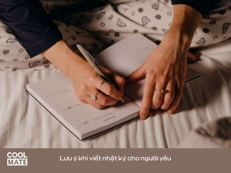 Lưu ý khi viết nhật ký cho người yêu