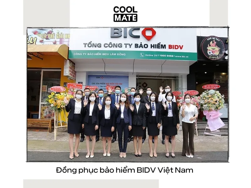 Đồng phục BIDV Việt Nam