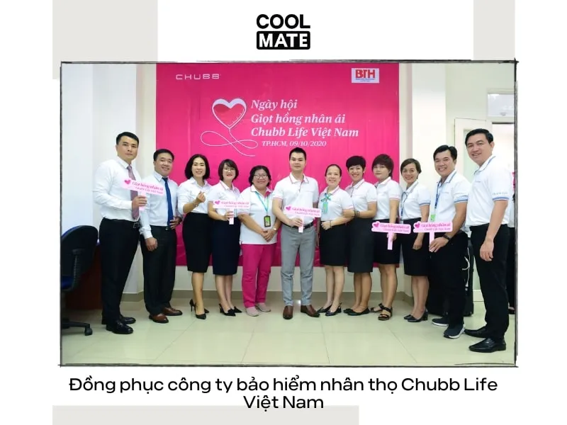 Đồng phục Chubb Life Việt Nam