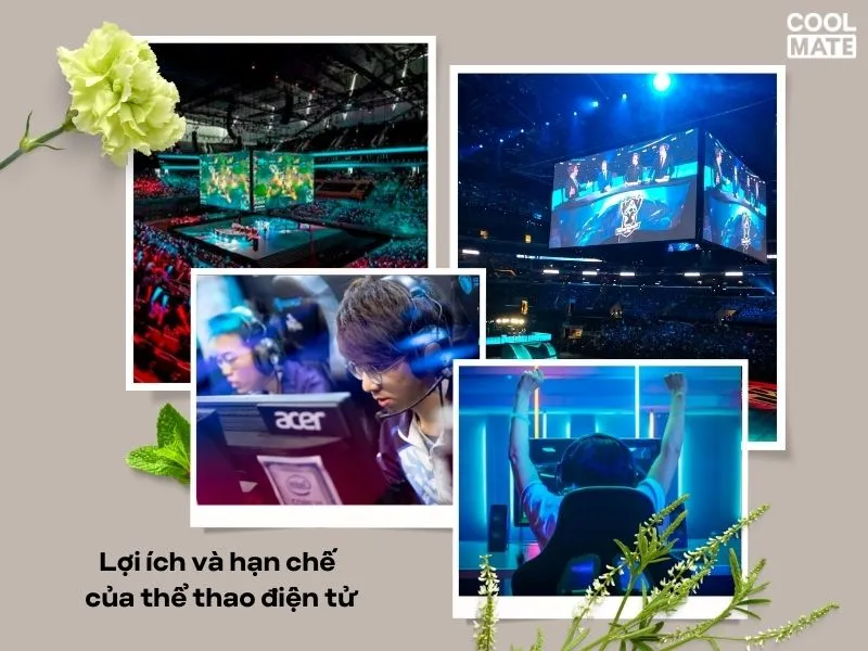 Ảnh minh họa: Lợi ích và hạn chế Esports