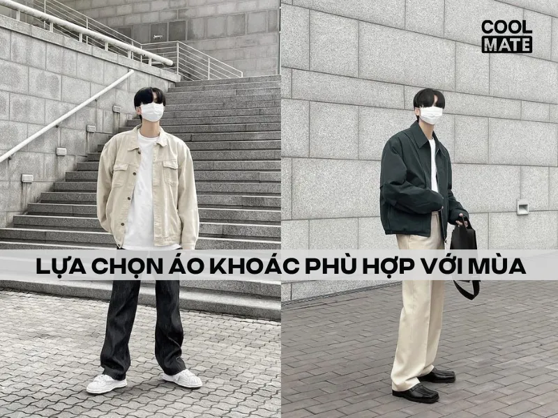 Chọn áo khoác phù hợp với dáng người
