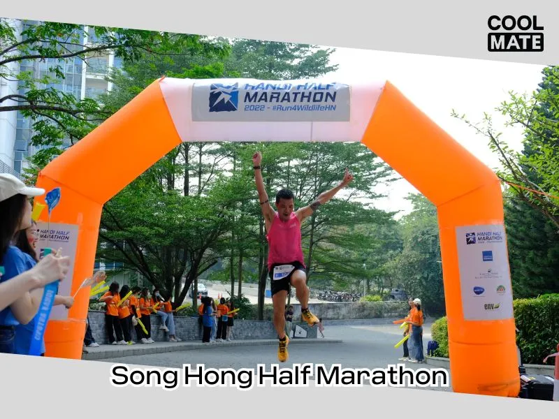 Giải chạy Song Hong Half Marathon diễn ra vào ngày 3/12/2023