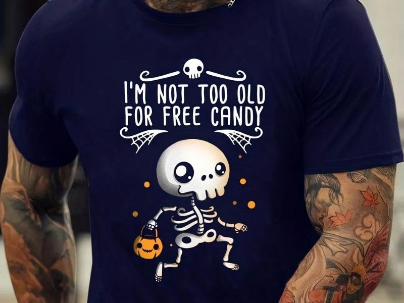 Halloween tới thì đầu lâu hầm hố cũng phải đi xin kẹo thôi