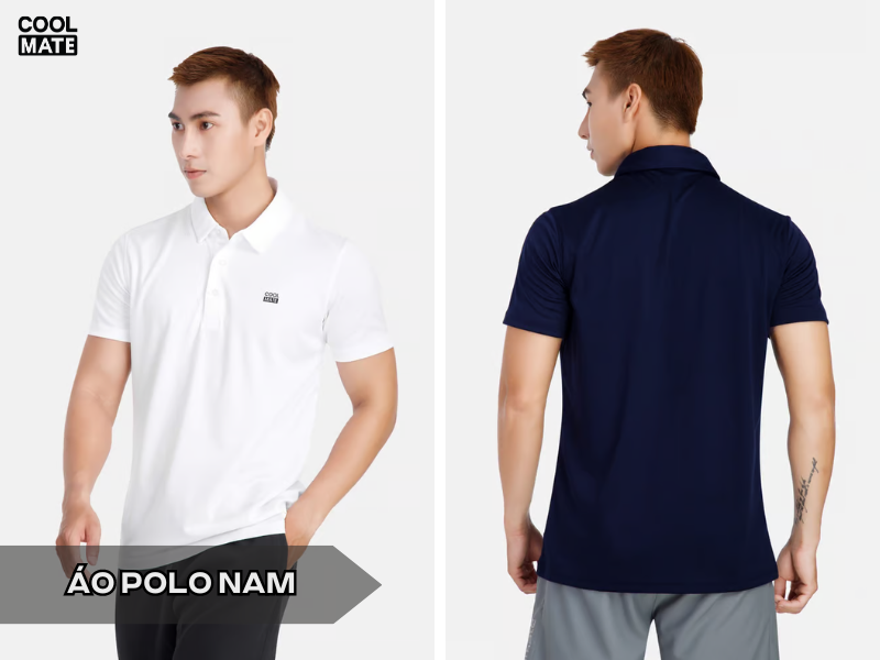 Form áo polo nam là form slim fit là lựa chọn hoàn hảo cho chàng cơ bắp