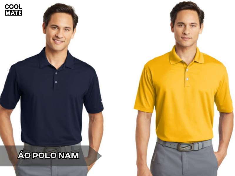 Form áo polo nam là form Classic fit