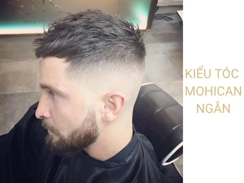 Tóc Mohican ngắn thoải mái