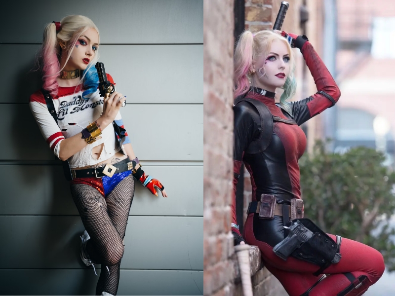 Sự nổi loạn, sexy khiến mọi người “mê mẩn” khi cosplay Harley Quinn