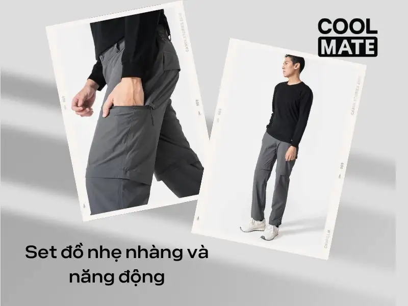 Set đồ nhẹ nhàng và năng động