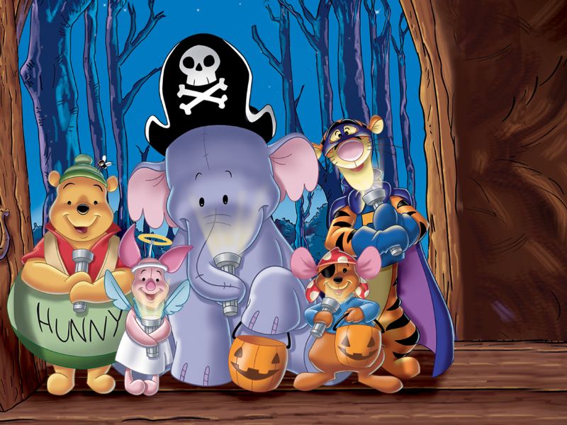 Phim hoạt hình về Halloween “Chuyện của chú gấu Pooh”