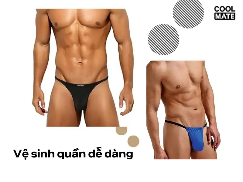 Vệ sinh quần dễ dàng 