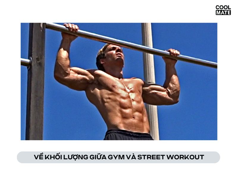 Sự khác nhau về khối lượng giữa Gym so với Workout (