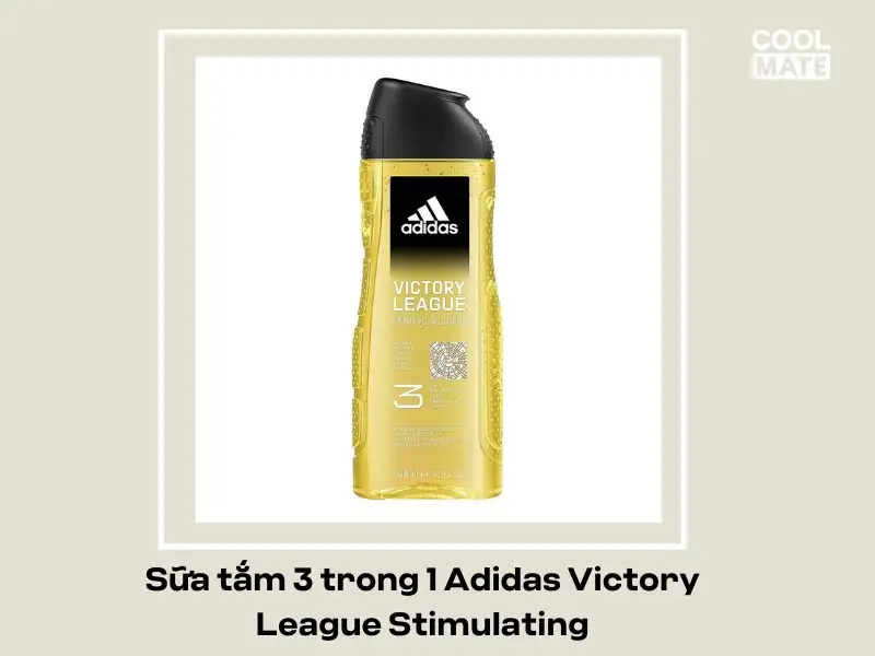  Sữa tắm 3 trong 1 Adidas Victory League Stimulating