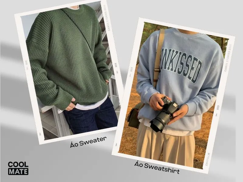 Sweater 2025 và sweatshirt