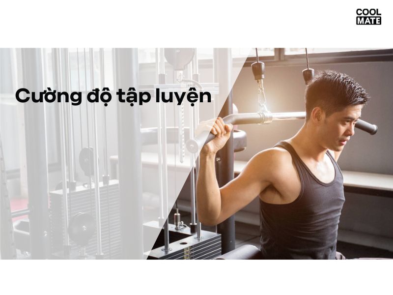 Cường độ tập luyện phù hợp với sức lực