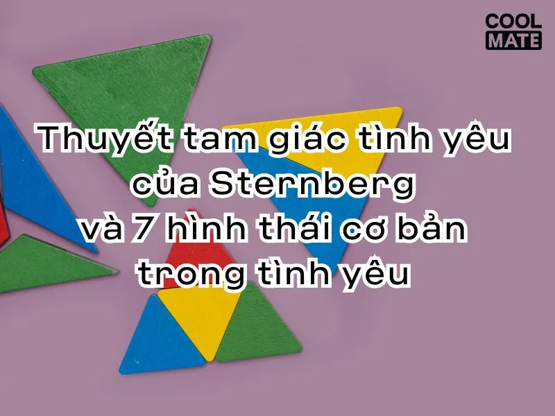 Minh họa thuyết tam giác tình yêu của Sternberg