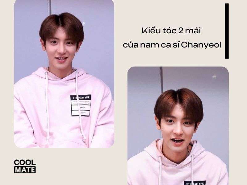 Kiểu tóc hai mái của nam ca sĩ Chanyeol